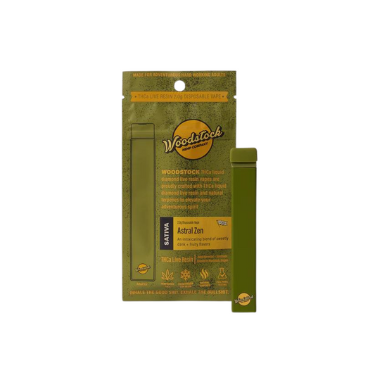 THCA Liquid Diamond Live Resin 2g Disposable Astral Zen (Sativa)