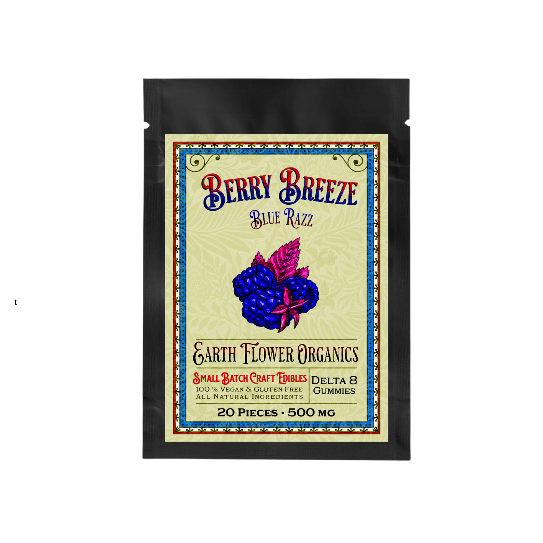 Berry Breeze D8 Gummies