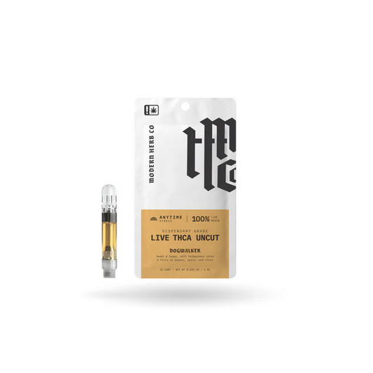 Modern Herb Co Live Resin Uncut THCA Cartridge 1g | Dog Walker (Hybrid)