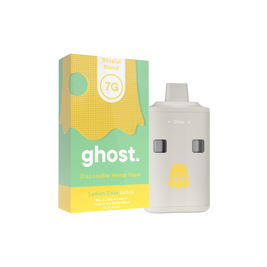 Ghost 7g Disposable|Blissful Blend Lemon Cake (Indica)