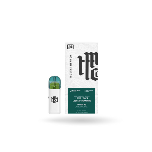 THCa Pod Kit Live Resin Liquid Diamonds: Lemon OG (Indica) - 2g