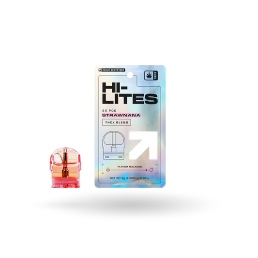Hi-Lites THCa Pod Refill: Strawnana 2g