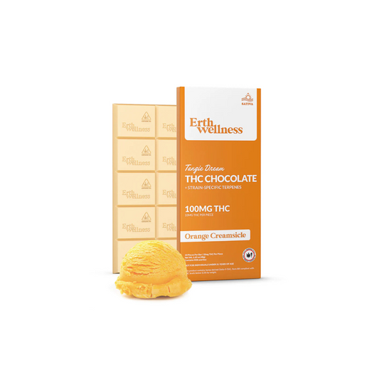 THC Chocolate Bar - Tangie Dream - Strain Specific (Sativa) - 100mg