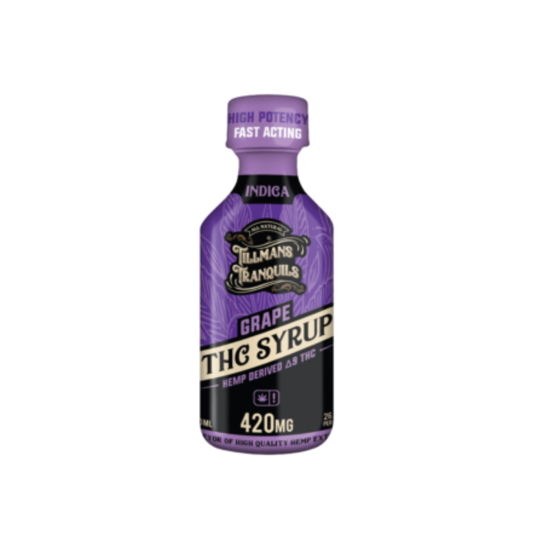 Tillmans Tranquils Grape Delta 9 THC Syrup