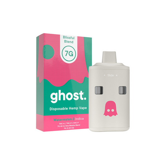 Ghost 7g Disposable|Blissful Blend Strawberry (Sativa)