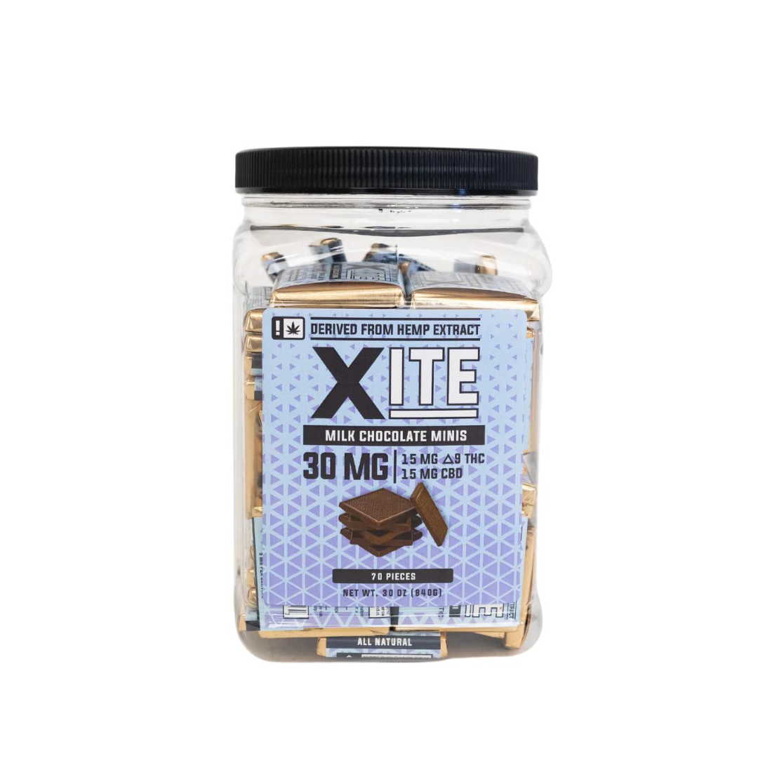 XITE Delta 9 THC Milk Chocolate Minis | 5 PC.