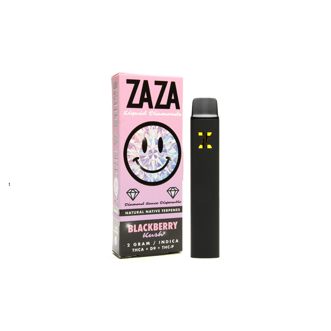 ZAZA Liquid Diamonds Blackberry Kush Disposable | 2g