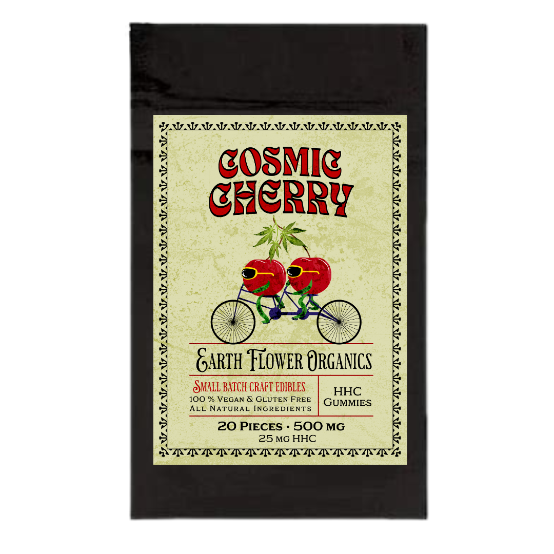 Earth Flower HHC Cosmic Cherry  20 pc.