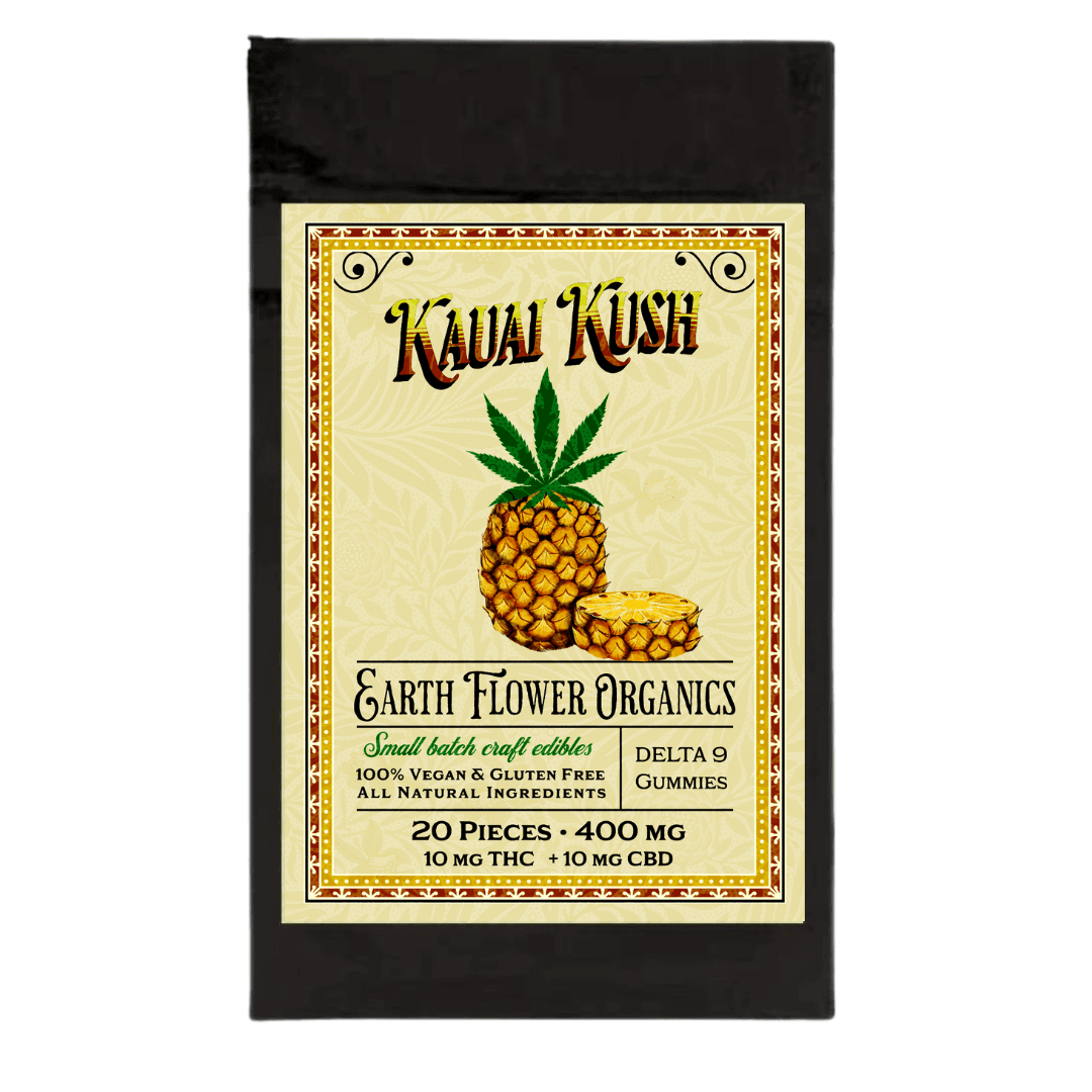 Earth Flower Delta 9 Kauai Kush 20 pc - EFO LLC
