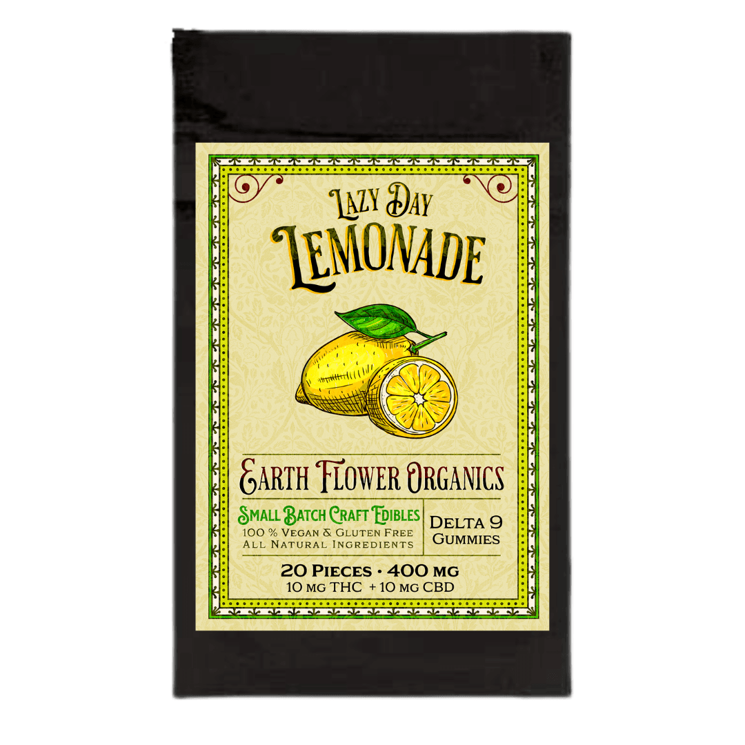 Earth Flower Delta 9 Lazy Day Lemonade 20 pc. – Earth Flower Wellness