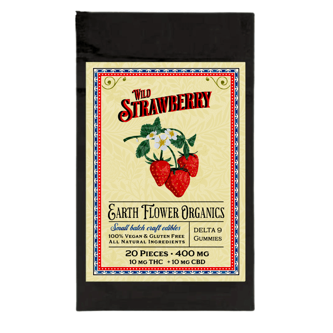 Earth Flower Delta 9 Wild Strawberry 20 pc - EFO LLC