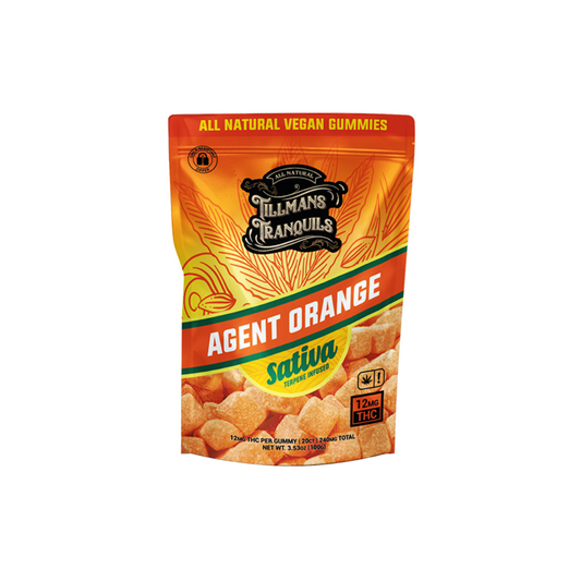 Agent Orange Strain Sativa Gummies – 240mg