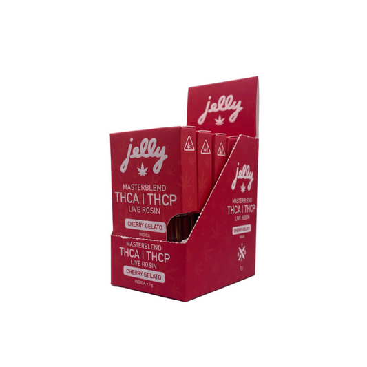 Jelly Live Rosin THCA x THCP 1G Cartridge | Cherry Gelato (Indica)