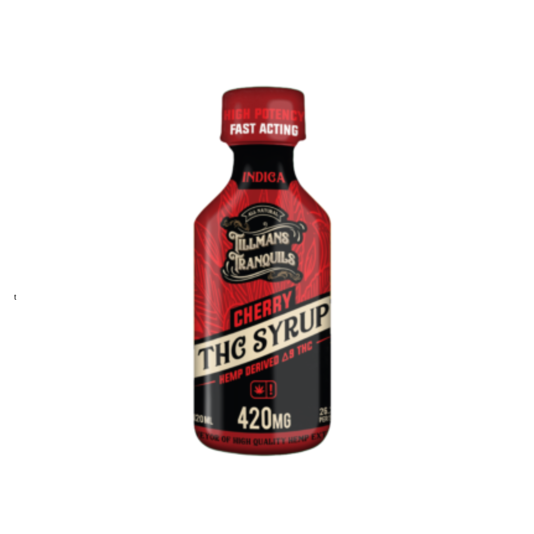 Tillmans Tranquils Cherry Delta 9 THC Syrup