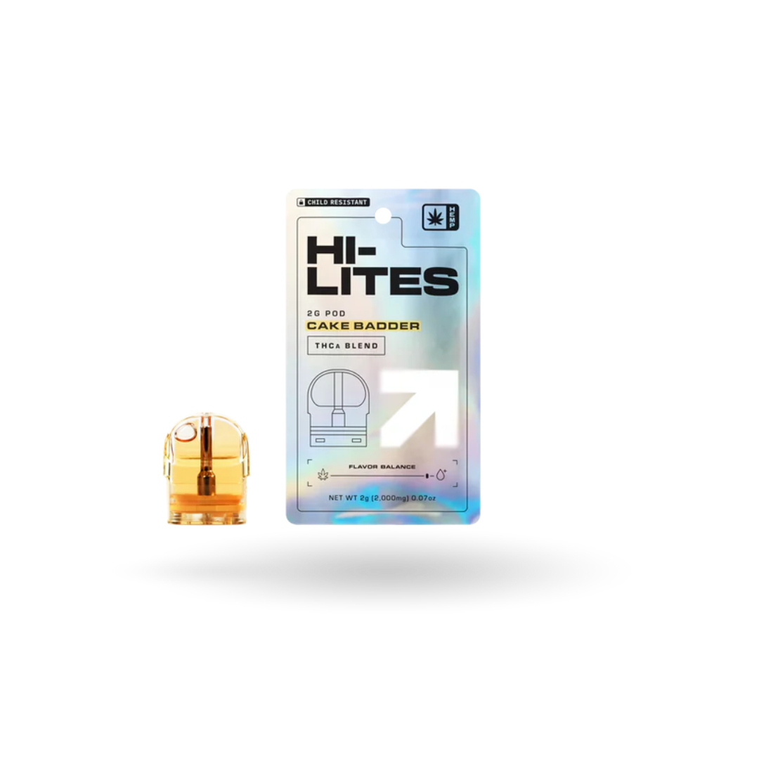 Hi-Lites THCa Pod Refill: Cake Badder 2g
