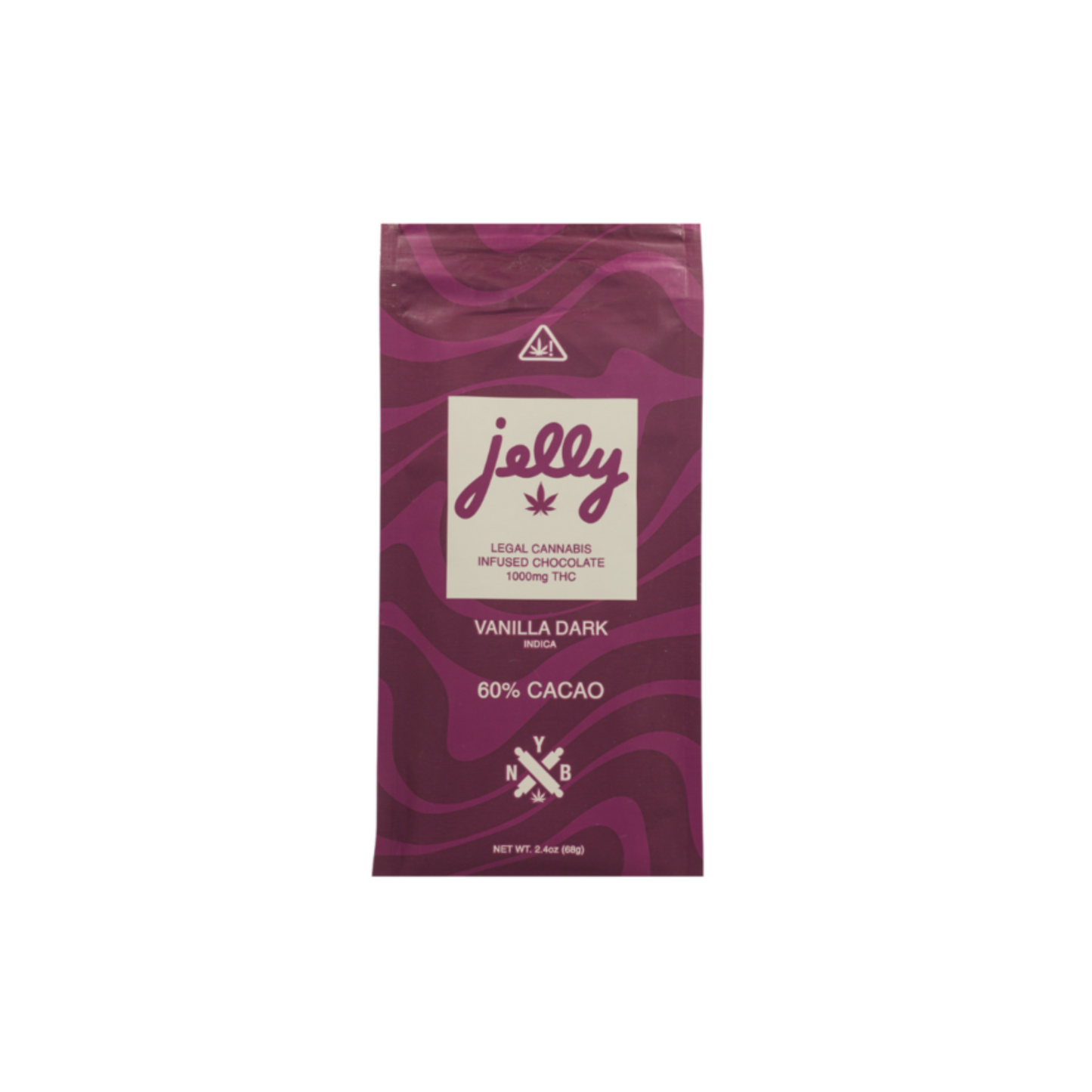 Jelly  Vanilla Dark Sativa 1000mg Chocolate Bar (Copy)