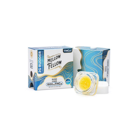 Mellow Fellow THCa Budder – Kush Cake (2 gram)