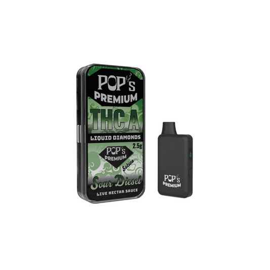 Sour Diesel (Sativa) THCa Liquid Diamonds | 2.5g Disposable