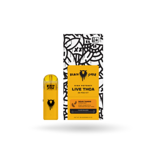 THCa Quad Blend Pod Kit: Sour Tangie 3g