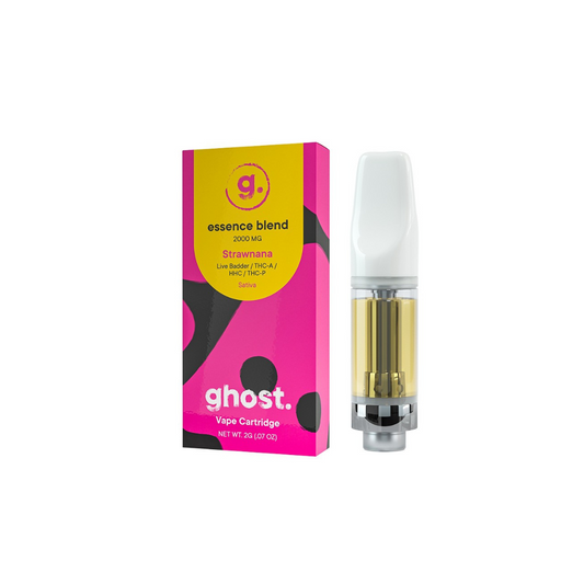 Ghost Essence Blend Cartridge 2G | Strawnanna (Sativa)