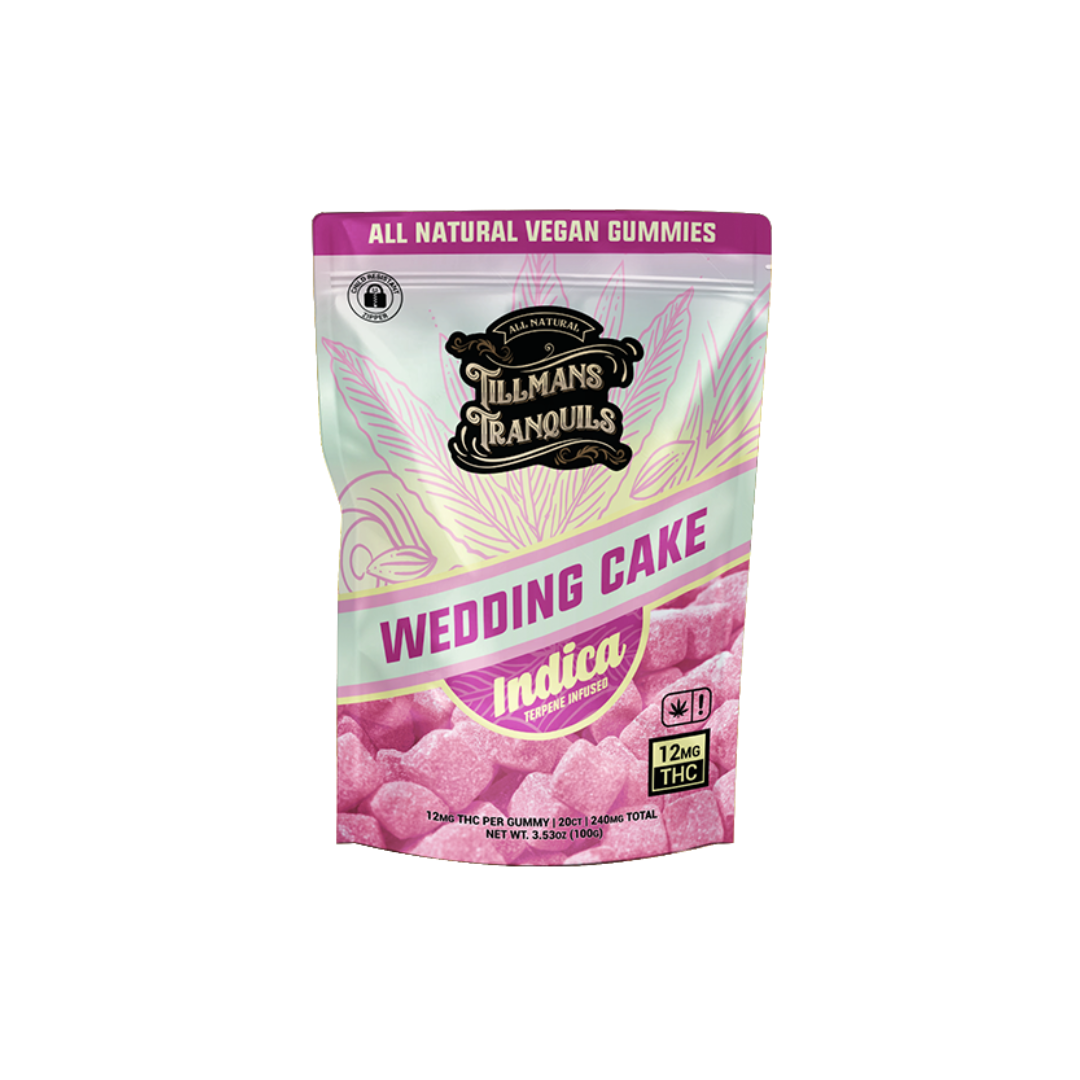 Wedding Cake THC Gummies 240mg | Indica