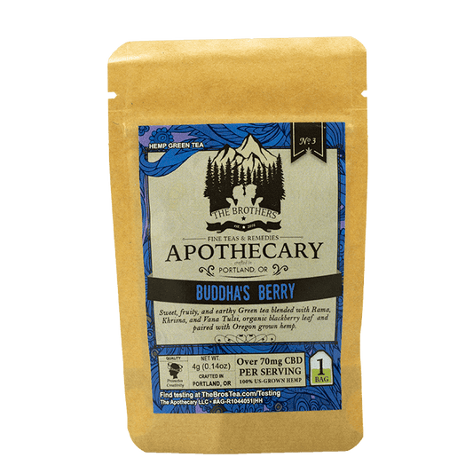 The Brothers Apothecary Buddhas Berry  | Hemp CBD Tea 