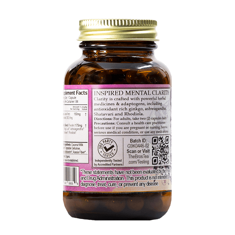 The Brothers Apothecary CBD Infused Ginkgo & Ashwagandha Capsules