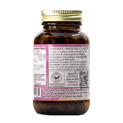 The Brothers Apothecary CBD Infused Ginkgo & Ashwagandha Capsules